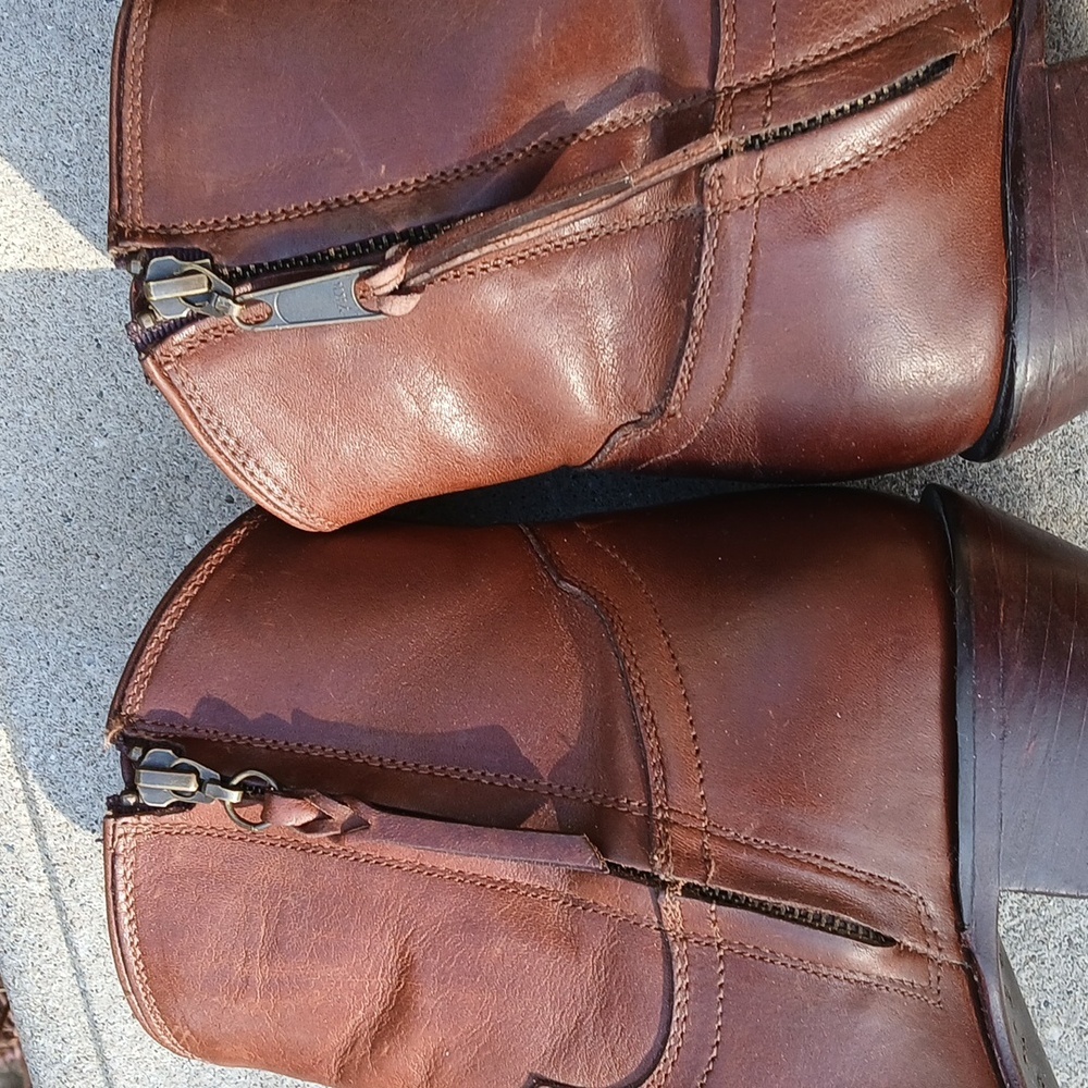 TECOVAS THE DAISY LEATHER Ankle Boots Size 9 - Picture 14 of 14